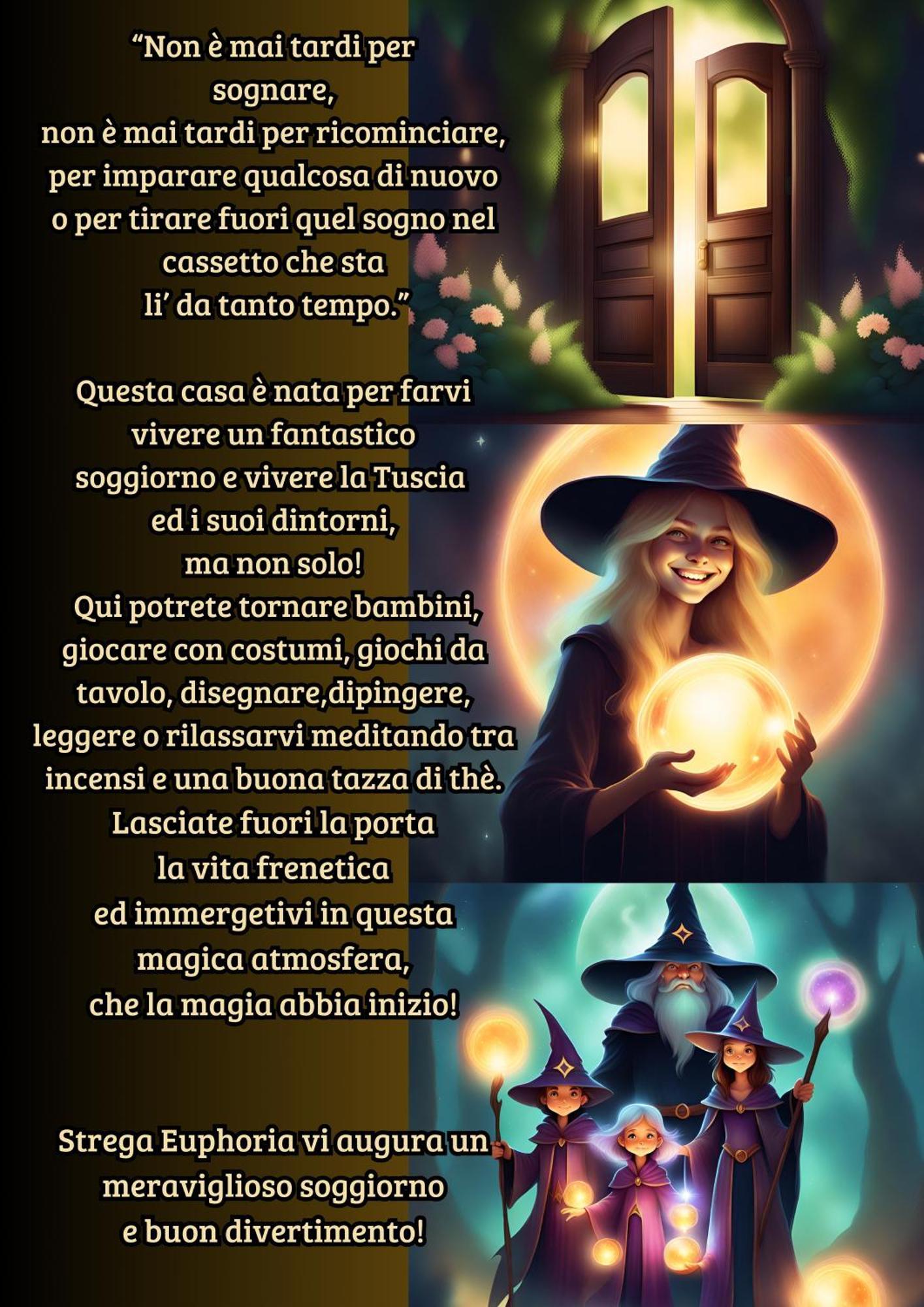 La Casa Di Strega Euphoria - Casa Vacanza Tra Arte E Magia Viterbo Dış mekan fotoğraf