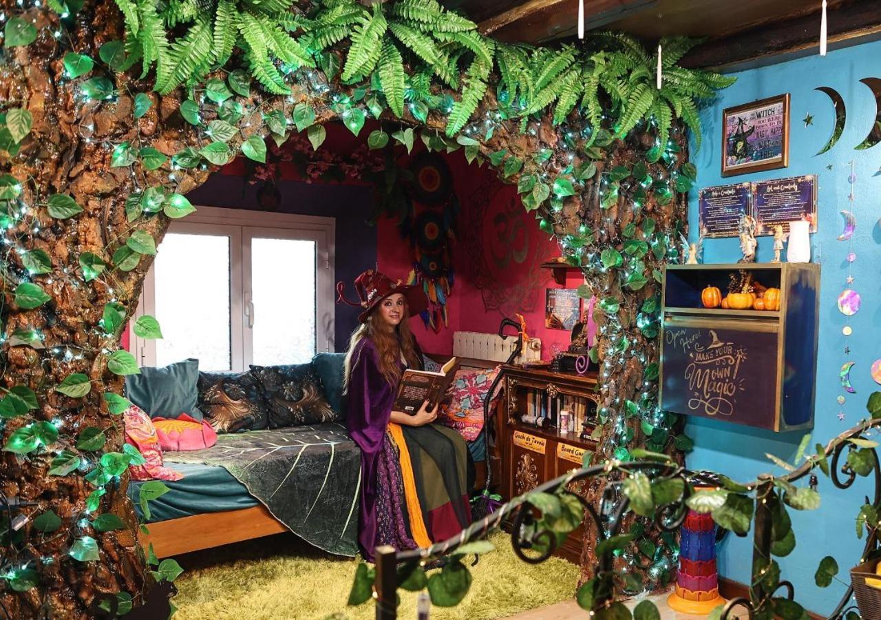 La Casa Di Strega Euphoria - Casa Vacanza Tra Arte E Magia Viterbo Dış mekan fotoğraf